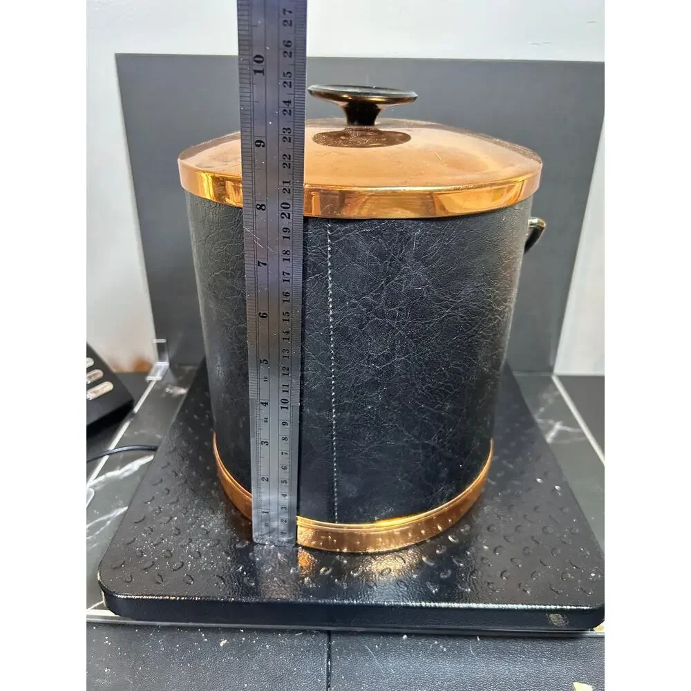 vintage Coppercraft Guild ice bucket from the 1970s
